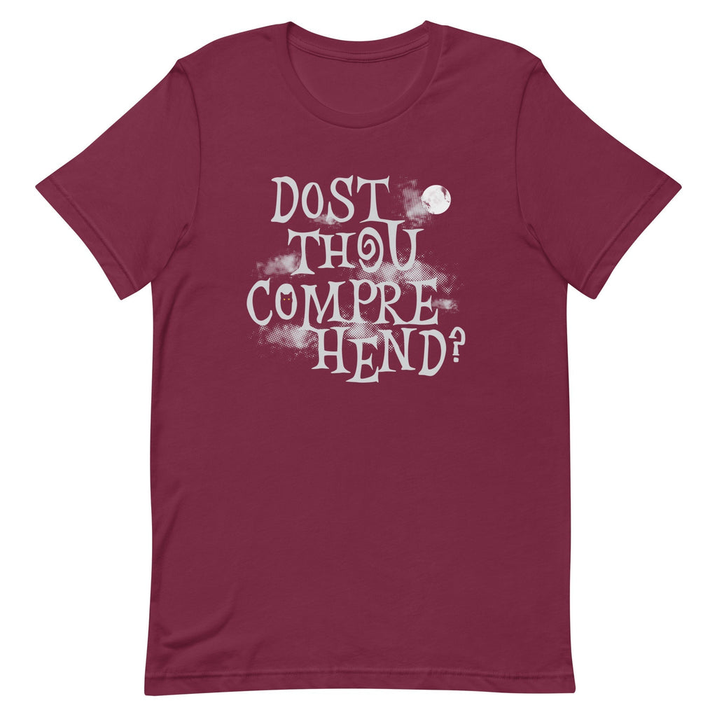 Dost Thou Comprehend? Men's Signature Tee Hoodie, Sweatshirt | PureTeeCo.com (Image 4)