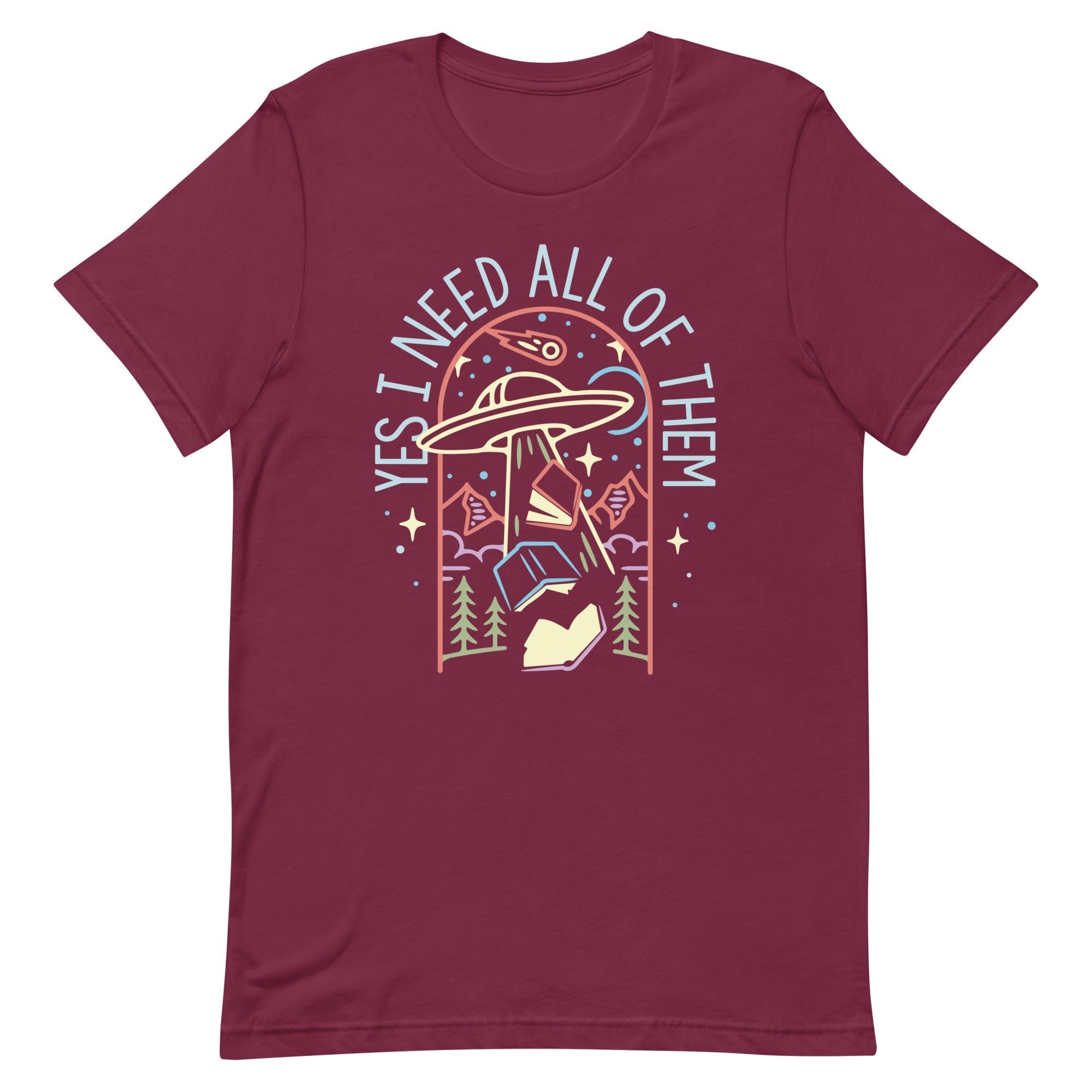 Yes I Need All Of Them Men's Signature Tee Hoodie, Sweatshirt | PureTeeCo.com (Image 3)