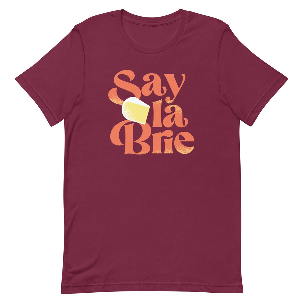 Say La Brie Men's Signature Tee Hoodie, Sweatshirt | PureTeeCo.com (Image 1)