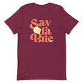Say La Brie Men's Signature Tee Hoodie, Sweatshirt | PureTeeCo.com (Image 1)