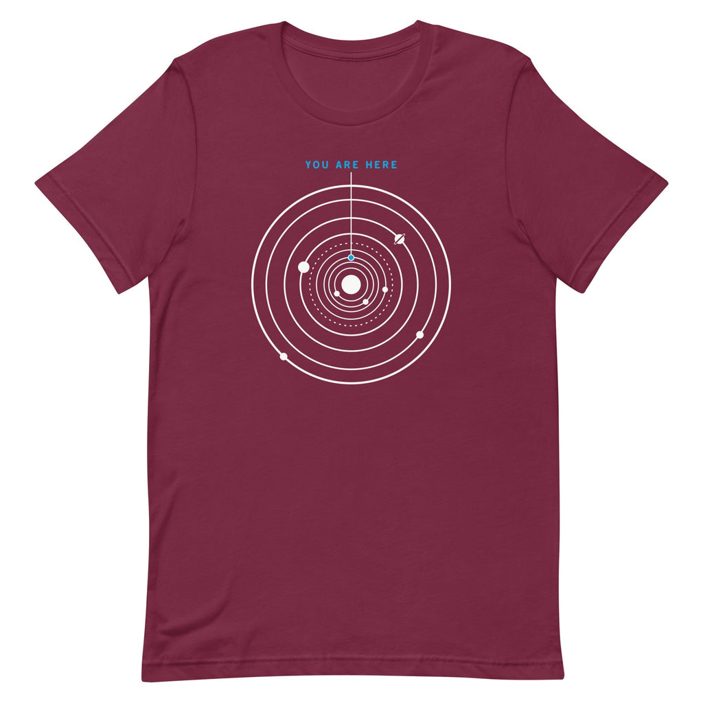 You Are Here Men's Signature Tee Hoodie, Sweatshirt | PureTeeCo.com (Image 3)