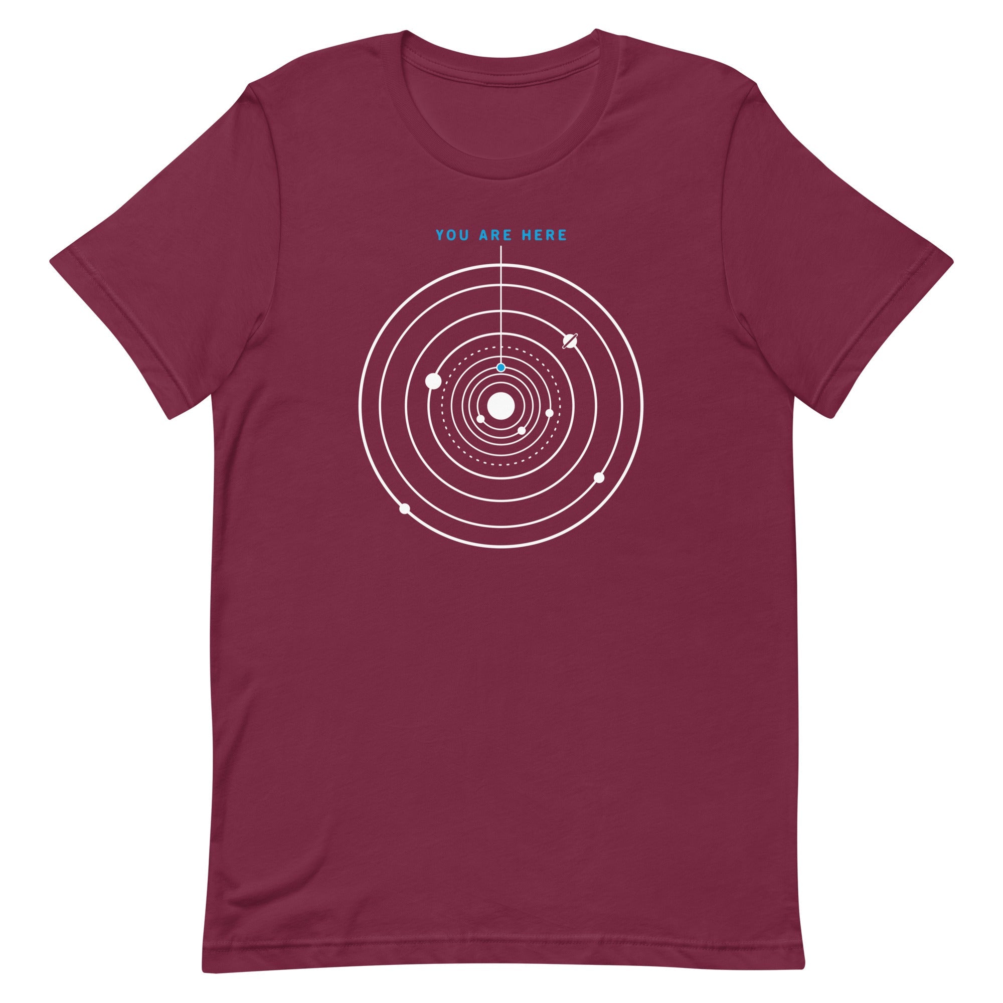 You Are Here Men's Signature Tee Hoodie, Sweatshirt | PureTeeCo.com (Image 3)