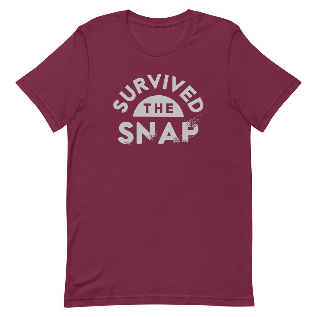 Survived The Snap Men's Signature Tee Hoodie, Sweatshirt | PureTeeCo.com (Image 3)
