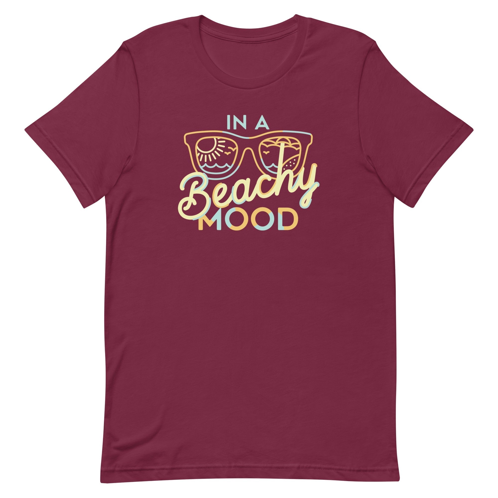 In A Beachy Mood Men's Signature Tee Hoodie, Sweatshirt | PureTeeCo.com (Image 3)