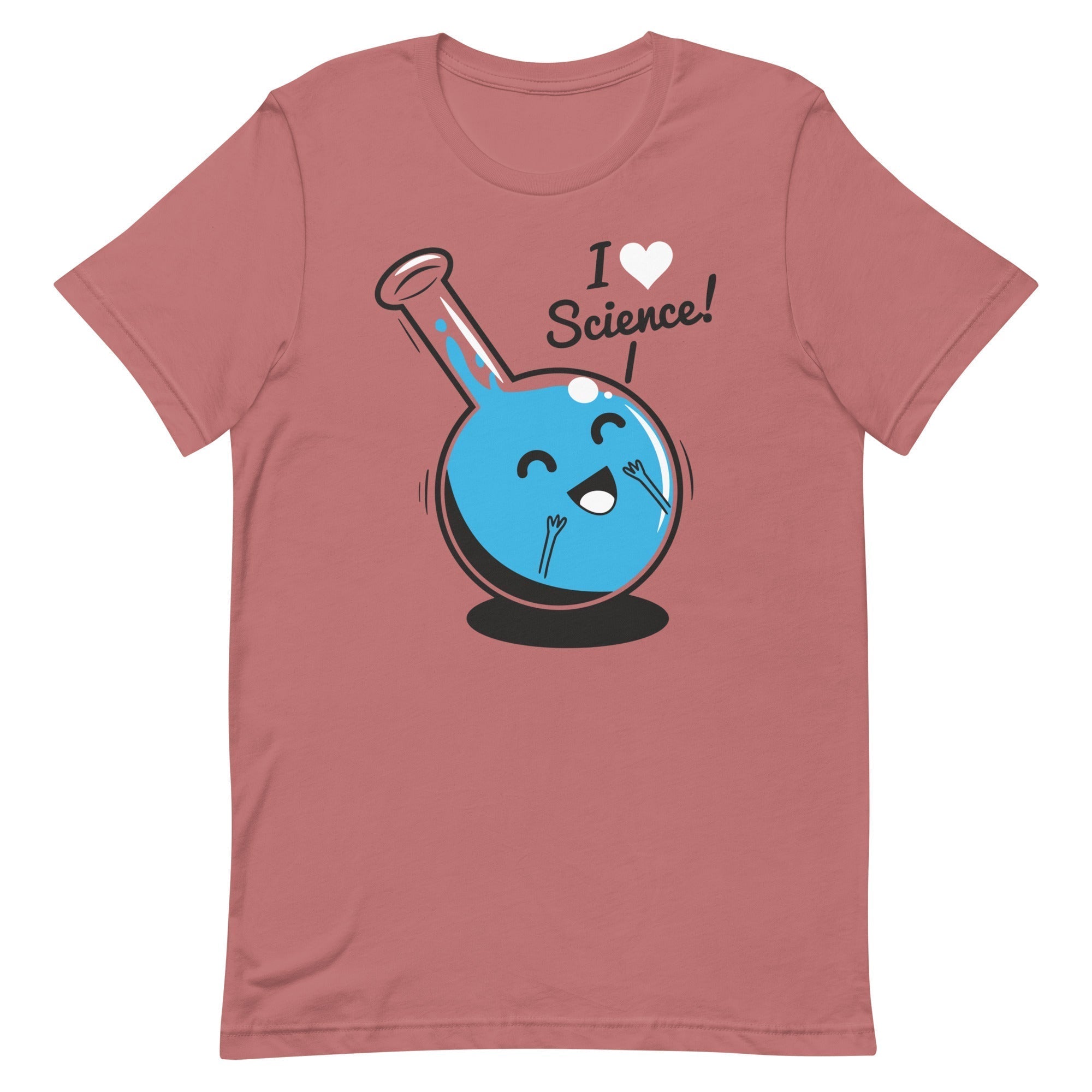 I Heart Science Men's Signature Tee Hoodie, Sweatshirt | PureTeeCo.com (Image 2)