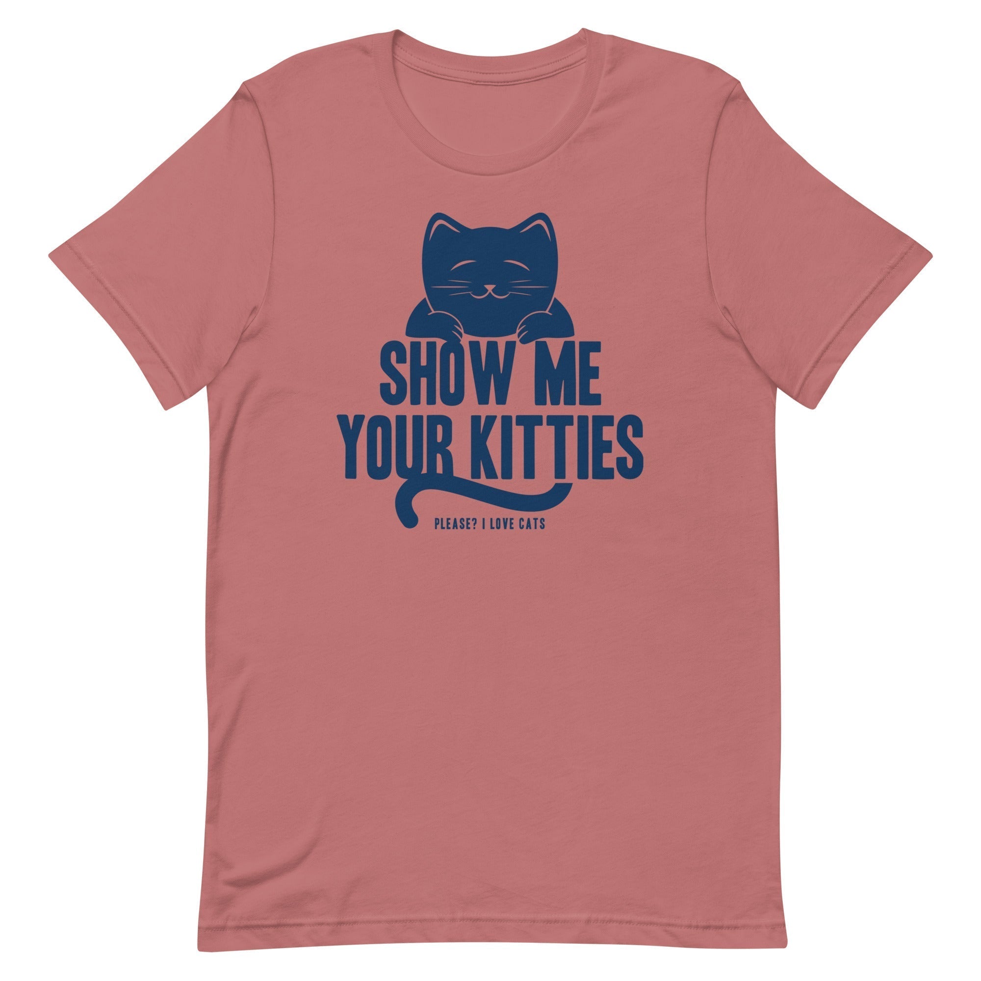 Show Me Your Kitties Men's Signature Tee Hoodie, Sweatshirt | PureTeeCo.com (Image 2)