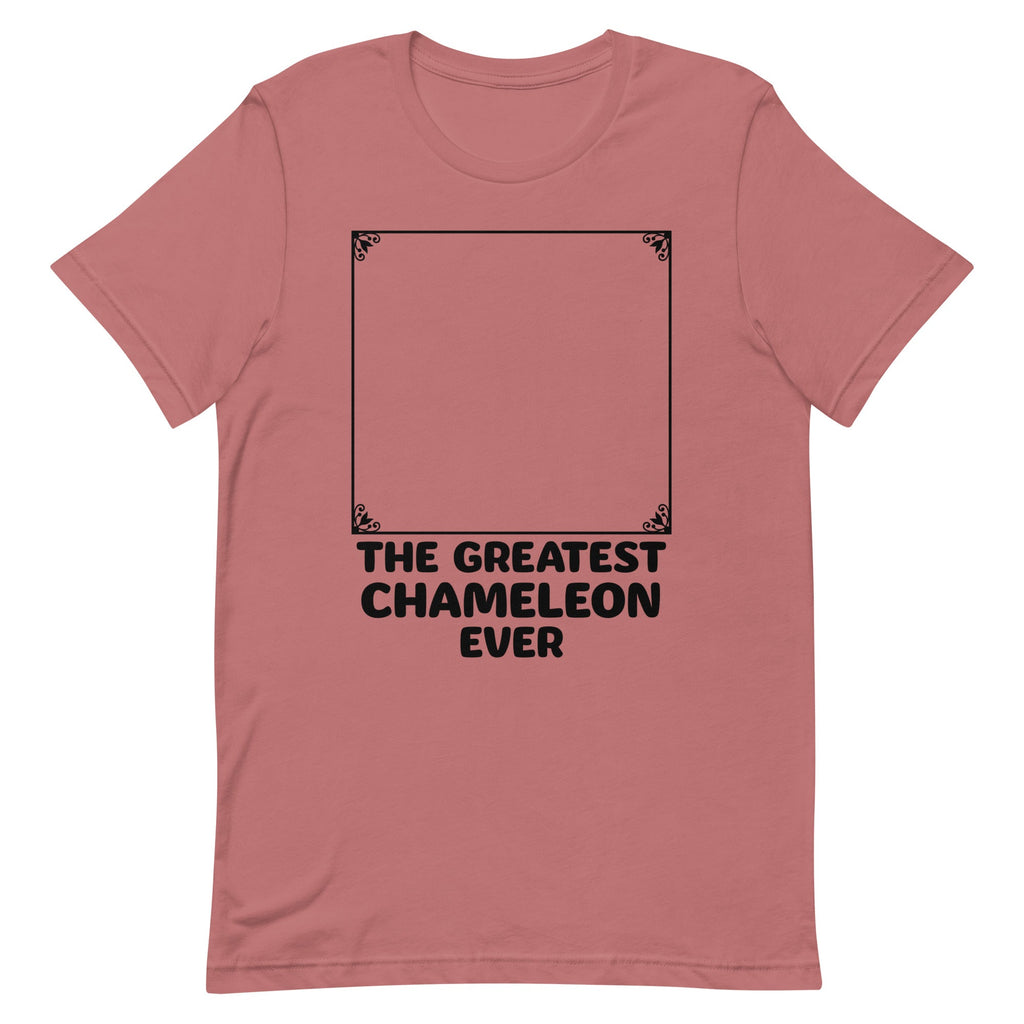 The Greatest Chameleon Ever Men's Signature Tee Hoodie, Sweatshirt | PureTeeCo.com (Image 3)