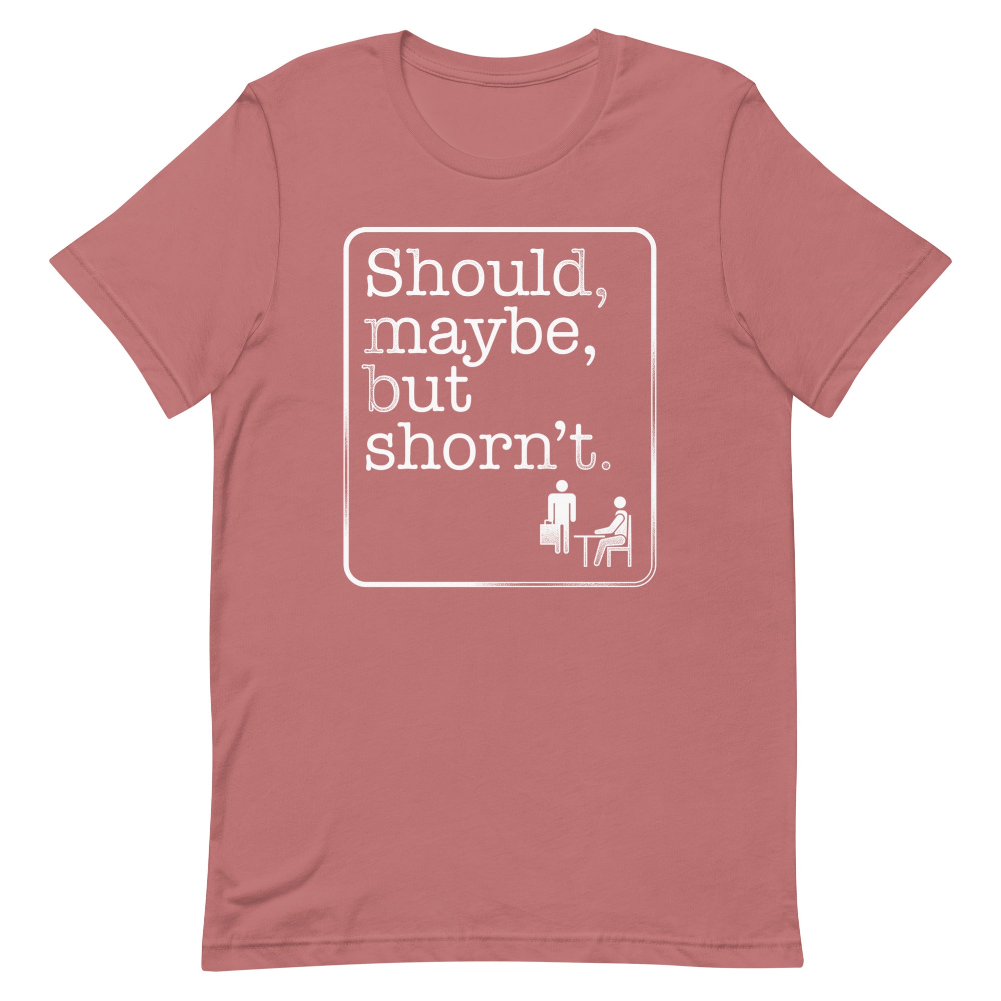 Should, Maybe, But Shorn't Men's Signature Tee Hoodie, Sweatshirt | PureTeeCo.com (Image 5)