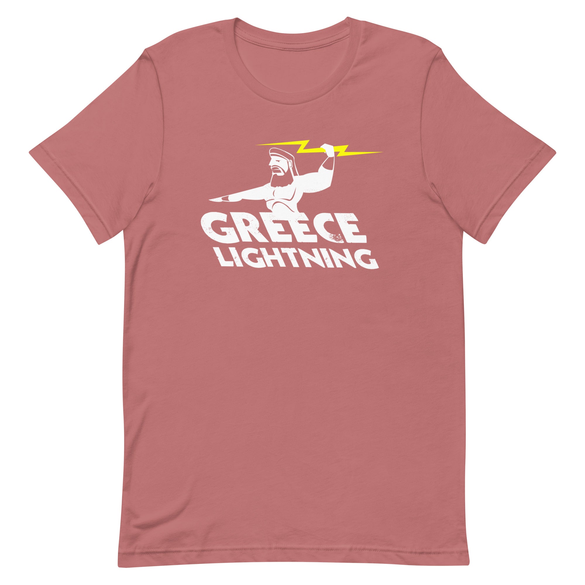 Greece Lightning Men's Signature Tee Hoodie, Sweatshirt | PureTeeCo.com (Image 5)
