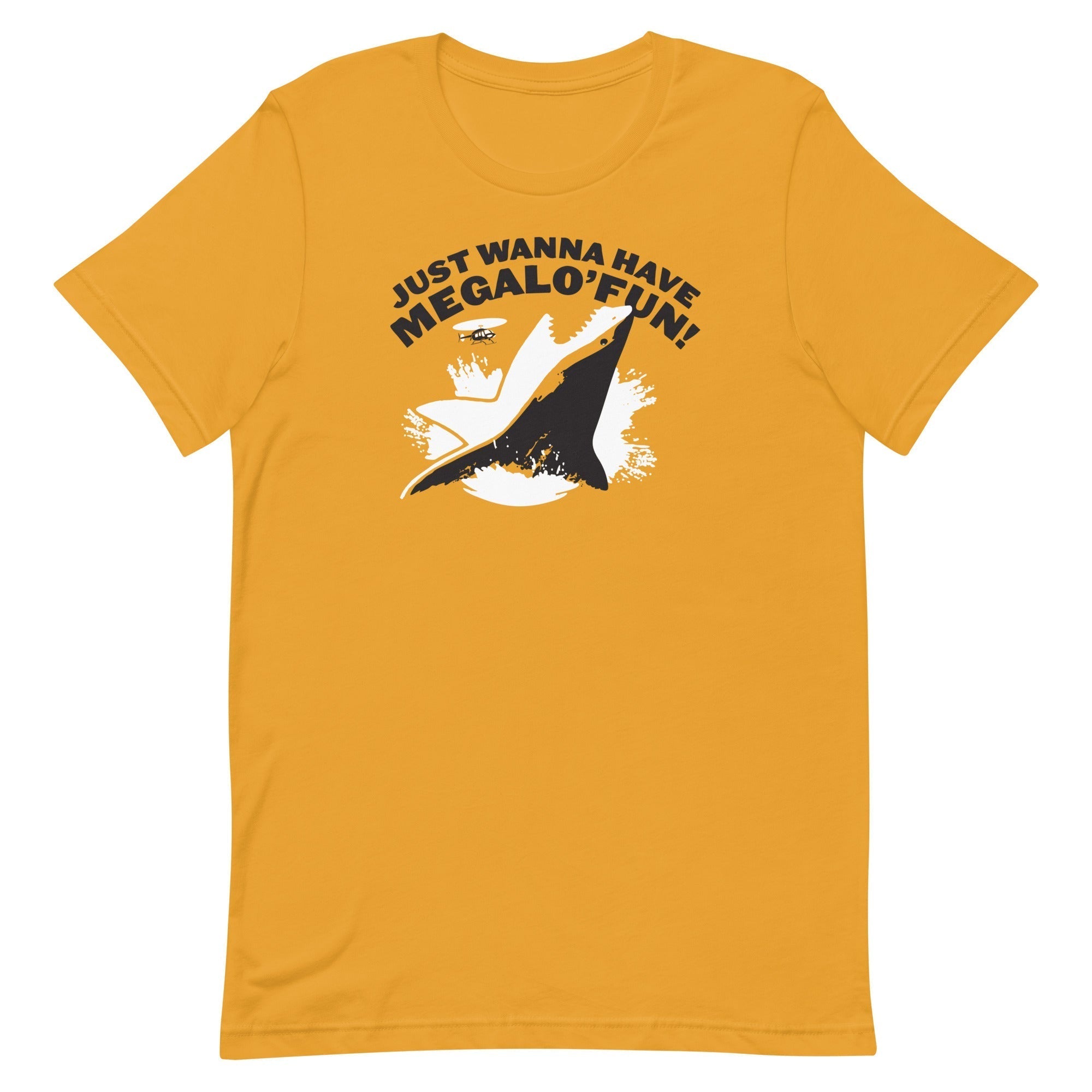 Just Wanna Have Megalo' Fun! Men's Signature Tee Hoodie, Sweatshirt | PureTeeCo.com (Image 5)