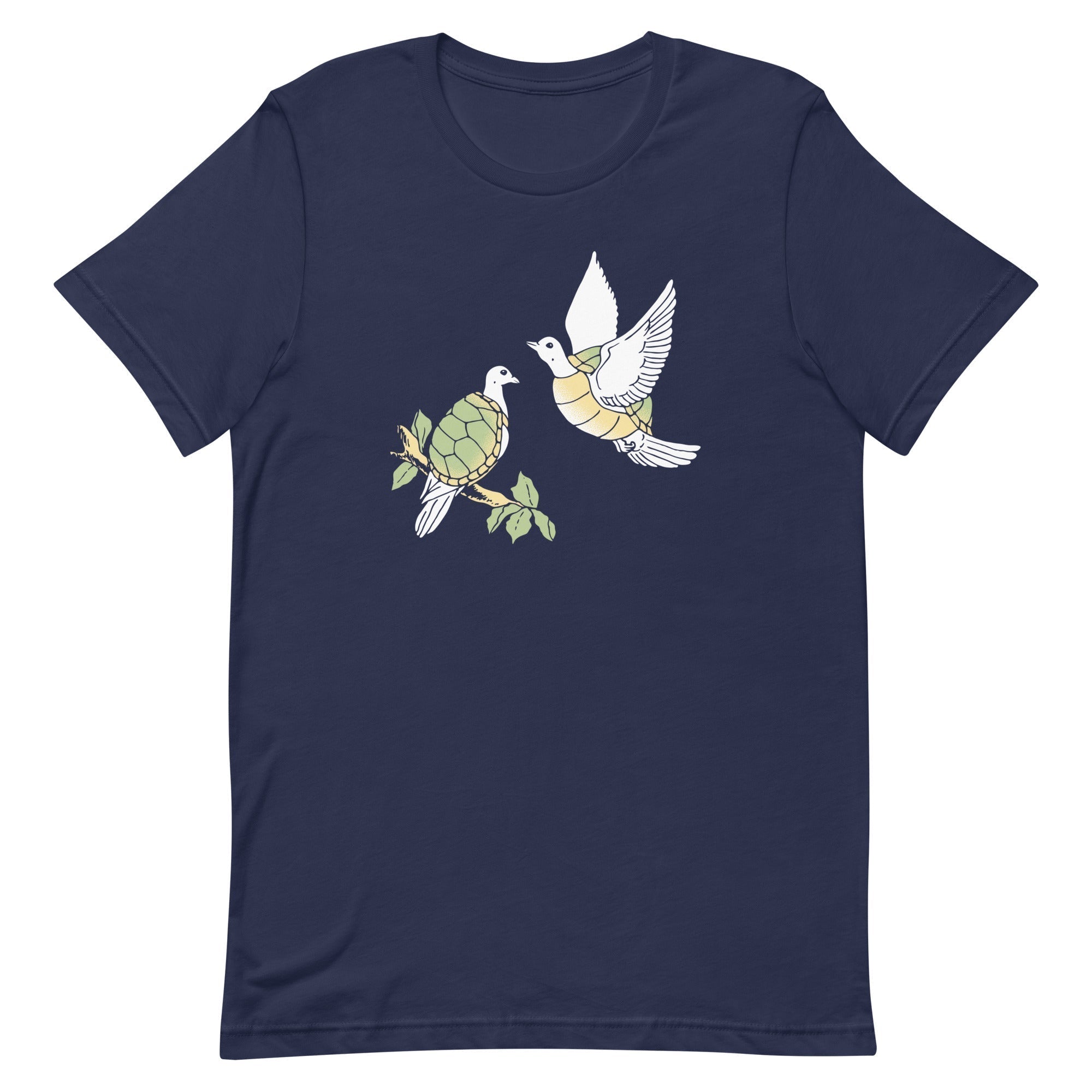 Two Turtle Doves Men's Signature Tee Hoodie, Sweatshirt | PureTeeCo.com (Image 3)