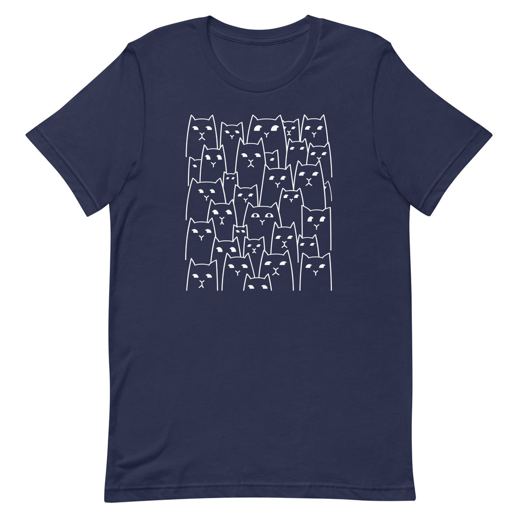 Suspicious Cats Men's Signature Tee Hoodie, Sweatshirt | PureTeeCo.com (Image 3)