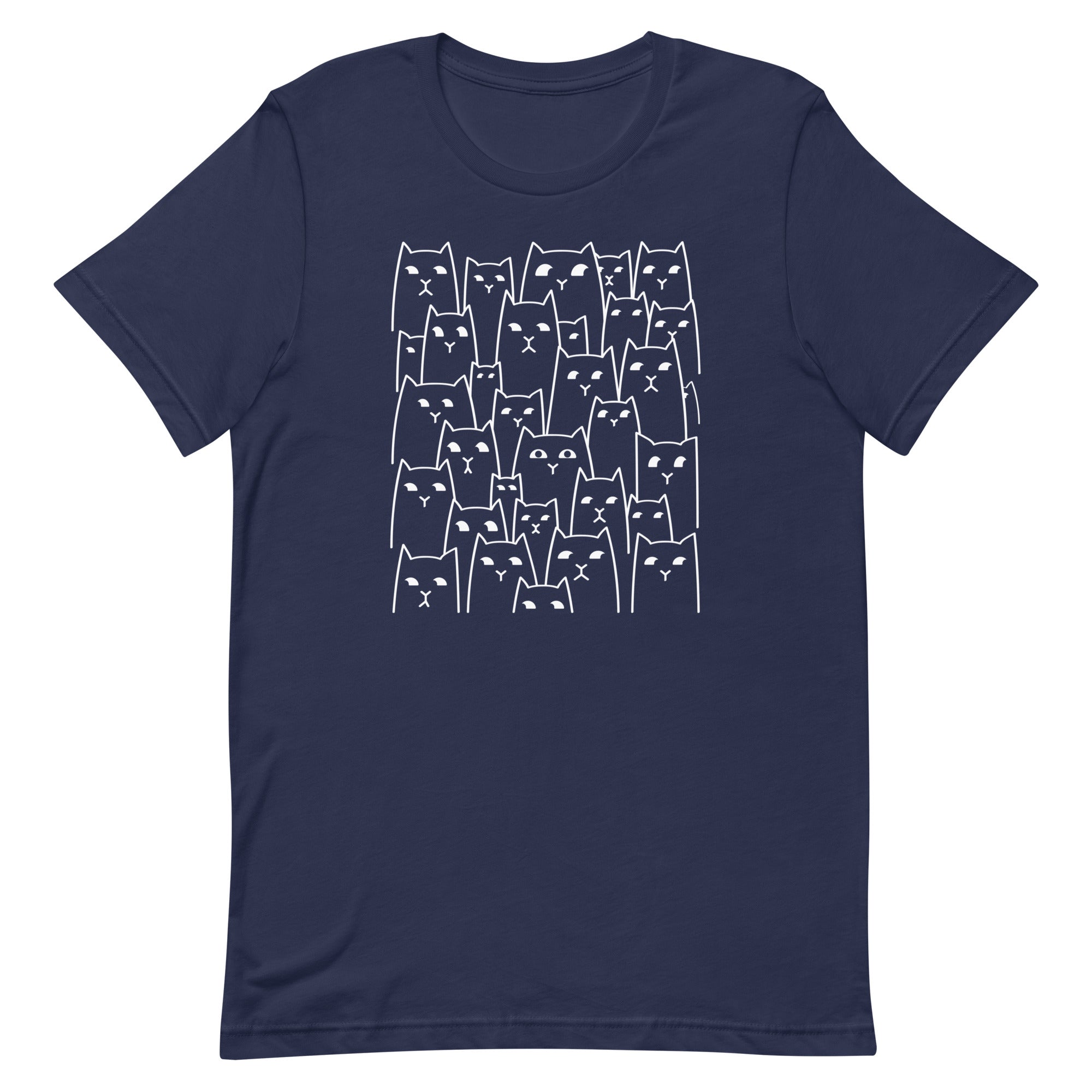 Suspicious Cats Men's Signature Tee Hoodie, Sweatshirt | PureTeeCo.com (Image 3)