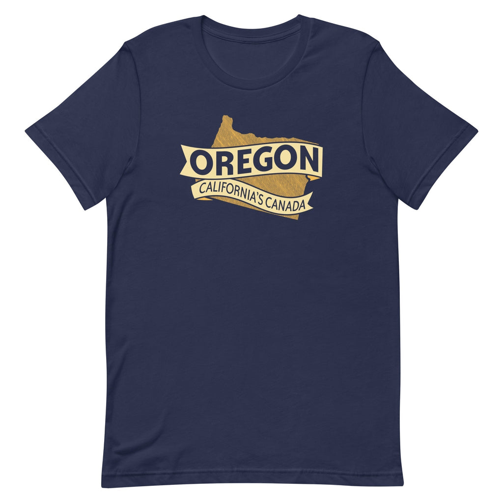 Oregon California's Canada Men's Signature Tee Hoodie, Sweatshirt | PureTeeCo.com (Image 2)