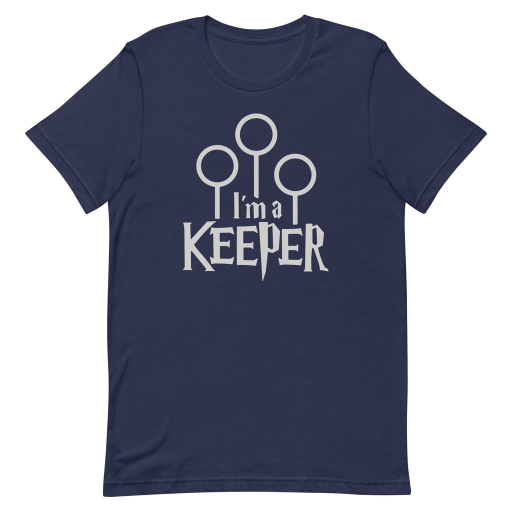 I'm A Keeper Men's Signature Tee Hoodie, Sweatshirt | PureTeeCo.com (Image 3)