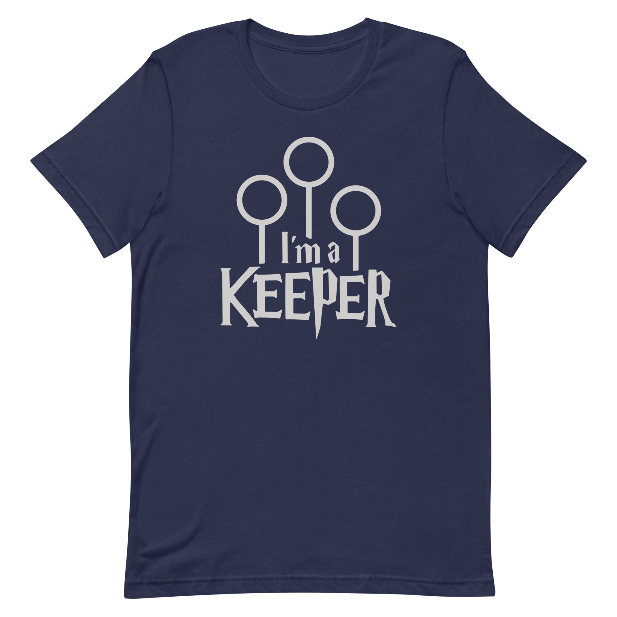 I'm A Keeper Men's Signature Tee Hoodie, Sweatshirt | PureTeeCo.com (Image 3)