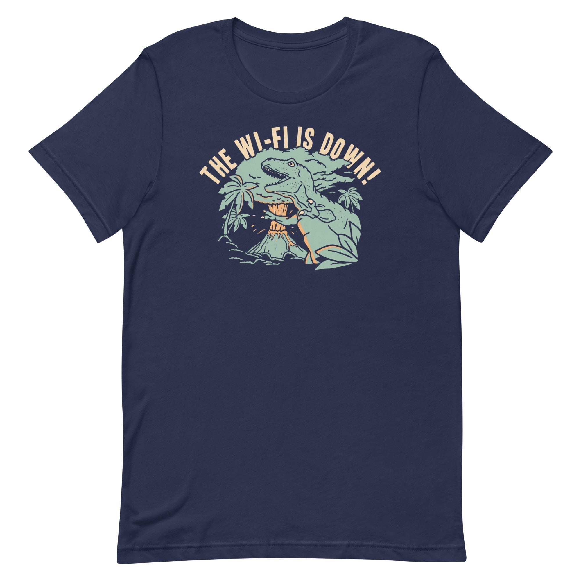 The Wi-Fi Is Down! Men's Signature Tee Hoodie, Sweatshirt | PureTeeCo.com (Image 3)