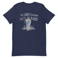 The Early Worm Gets The Bird Men's Signature Tee Hoodie, Sweatshirt | PureTeeCo.com (Image 1)