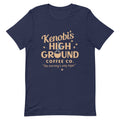Kenobi's High Ground Coffee Co Men's Signature Tee Hoodie, Sweatshirt | PureTeeCo.com (Image 1)