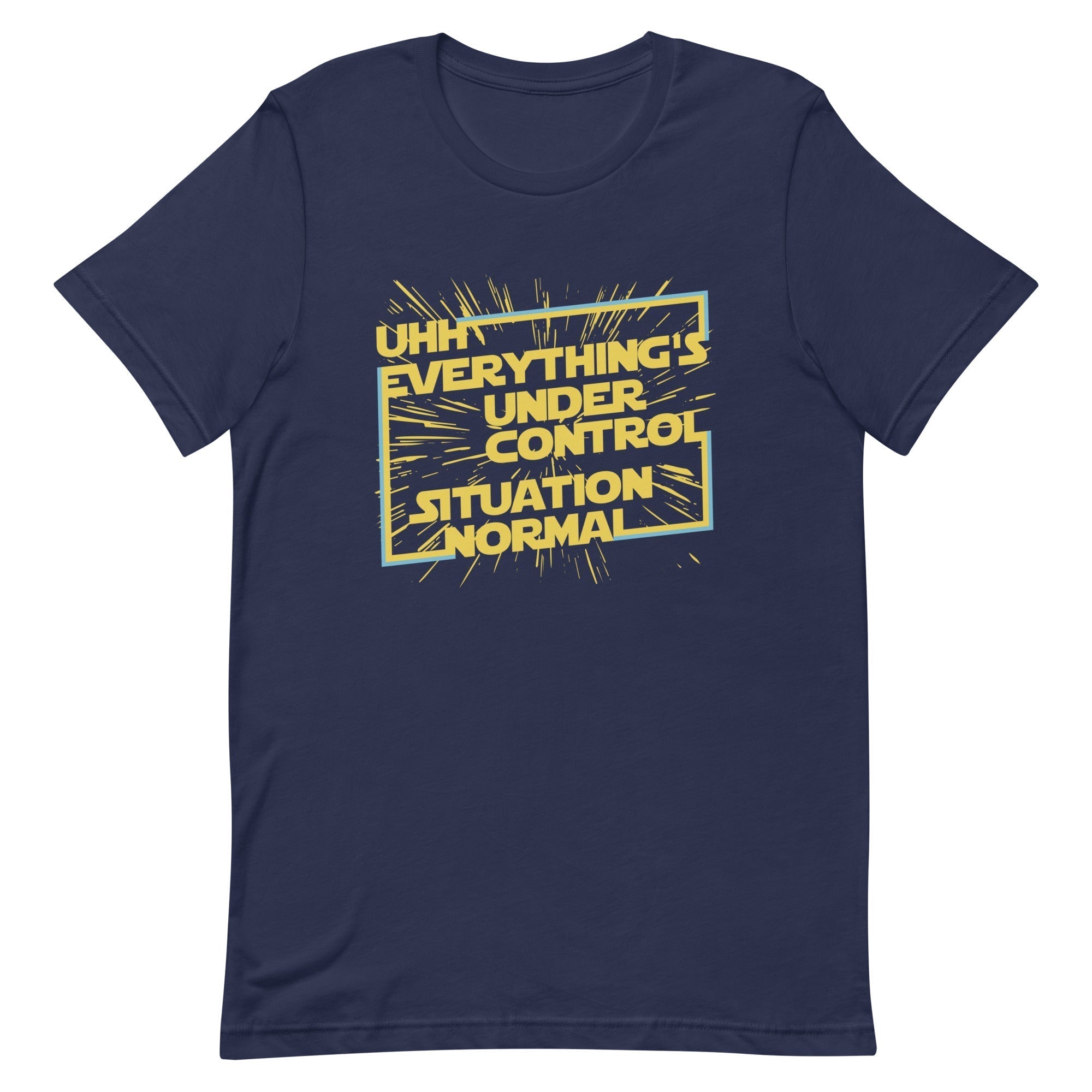 Everything's Under Control Situation Normal Men's Signature Tee Hoodie, Sweatshirt | PureTeeCo.com (Image 3)