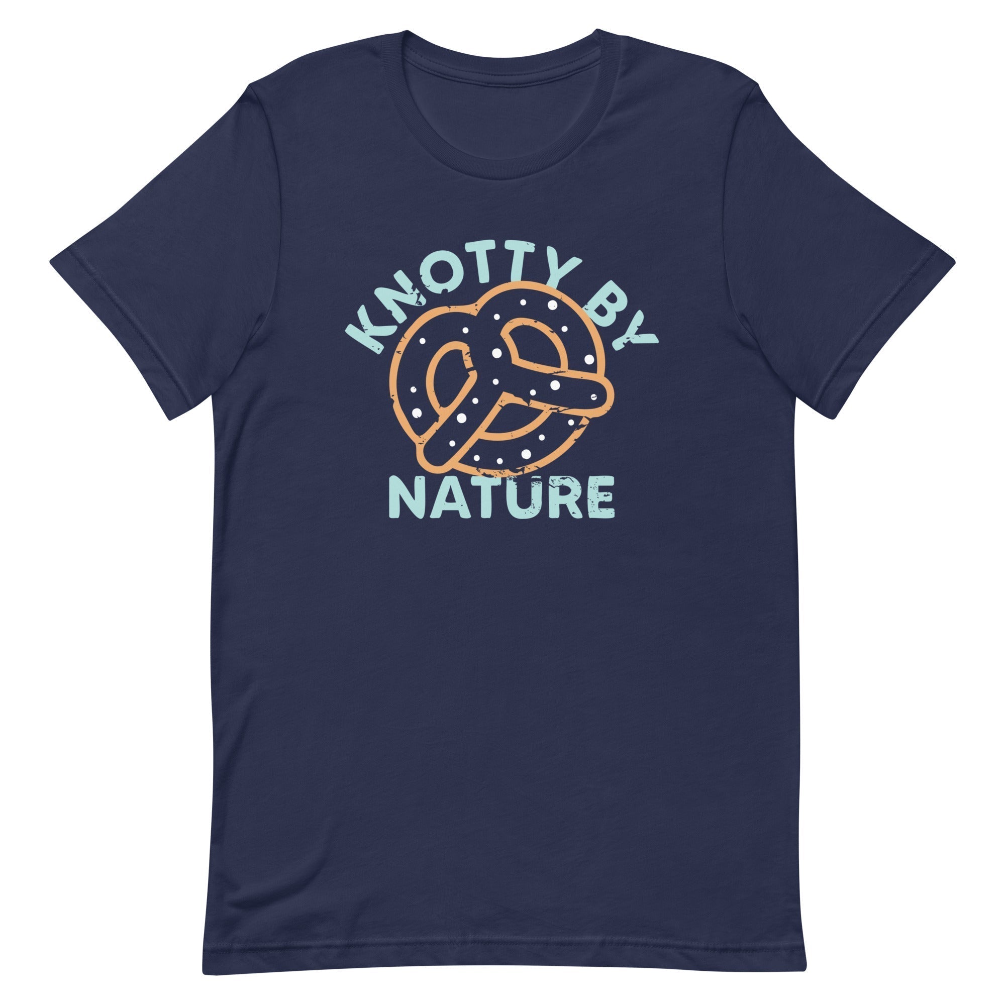 Knotty By Nature Men's Signature Tee Hoodie, Sweatshirt | PureTeeCo.com (Image 3)