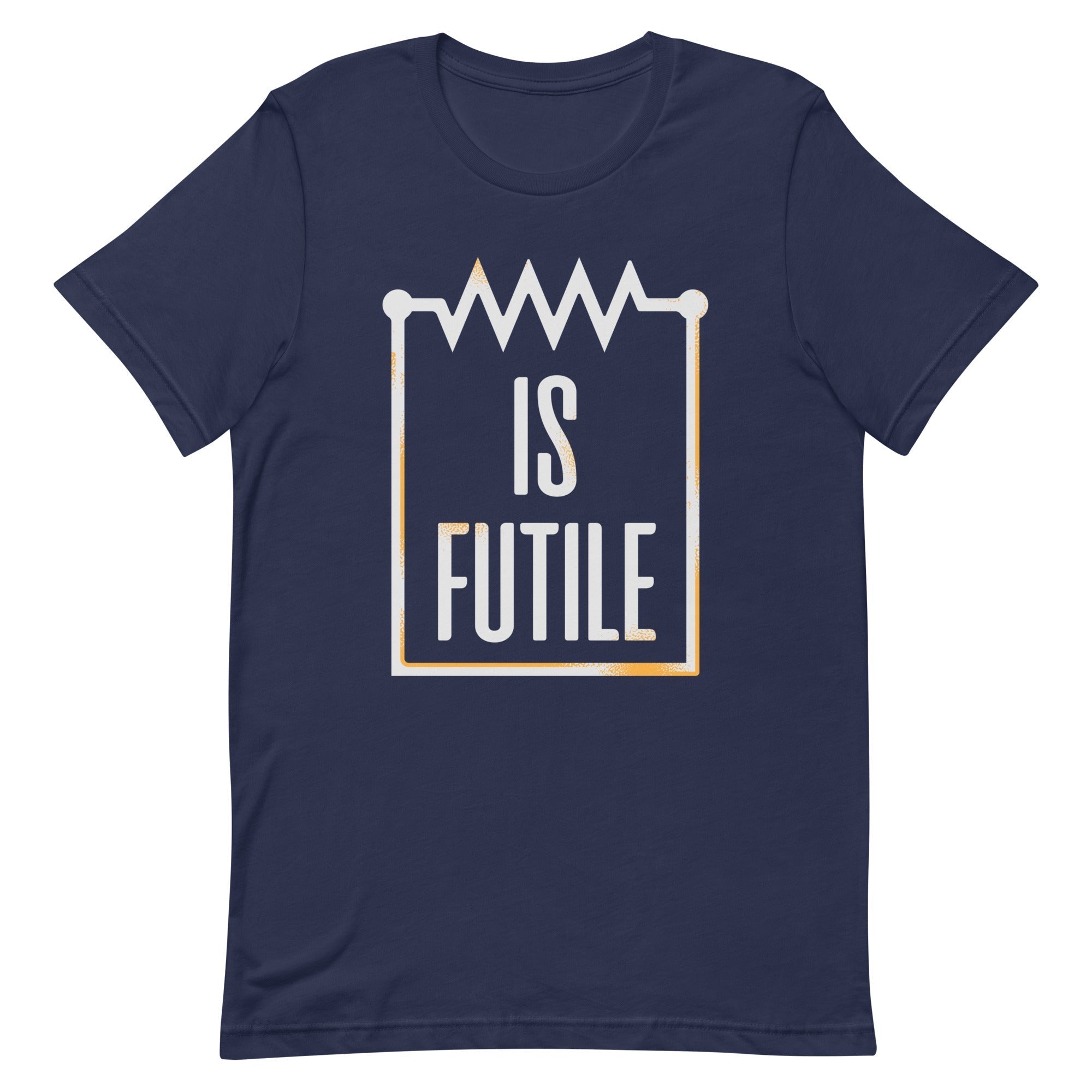 Resistor Is Futile Men's Signature Tee Hoodie, Sweatshirt | PureTeeCo.com (Image 3)