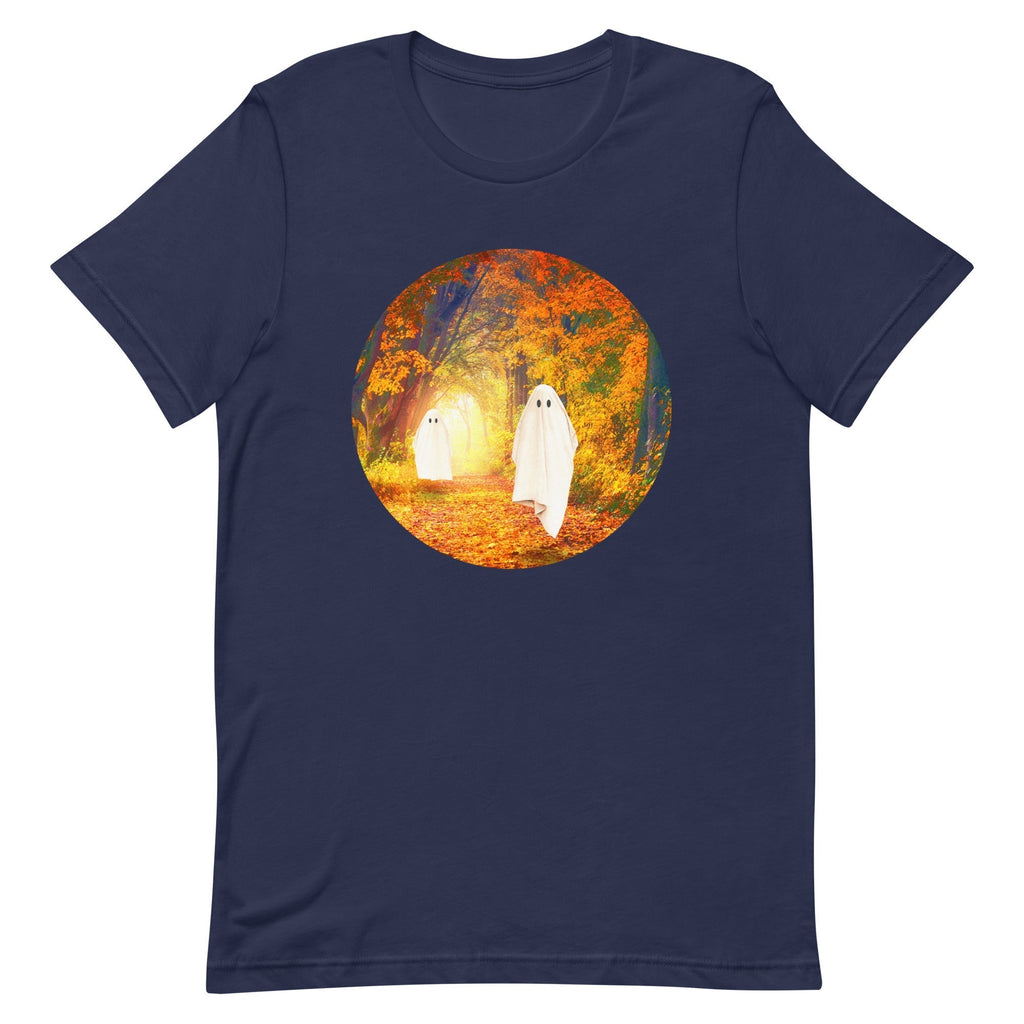 Autumn Ghosts Men's Signature Tee Hoodie, Sweatshirt | PureTeeCo.com (Image 2)