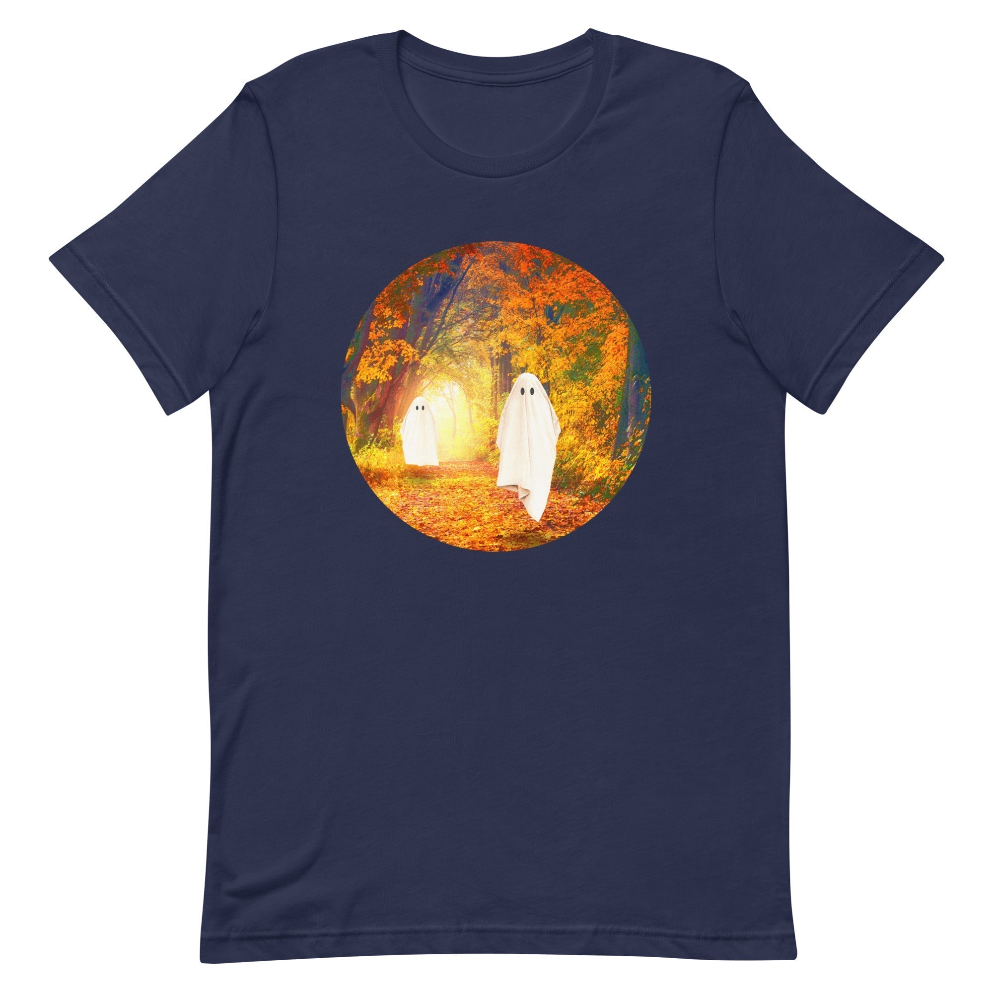 Autumn Ghosts Men's Signature Tee Hoodie, Sweatshirt | PureTeeCo.com (Image 2)