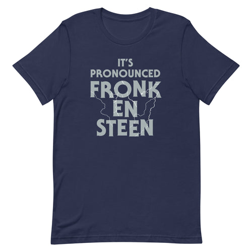 It's Pronounced Fronk-En-Steen Men's Signature Tee Hoodie, Sweatshirt | PureTeeCo.com (Image 2)