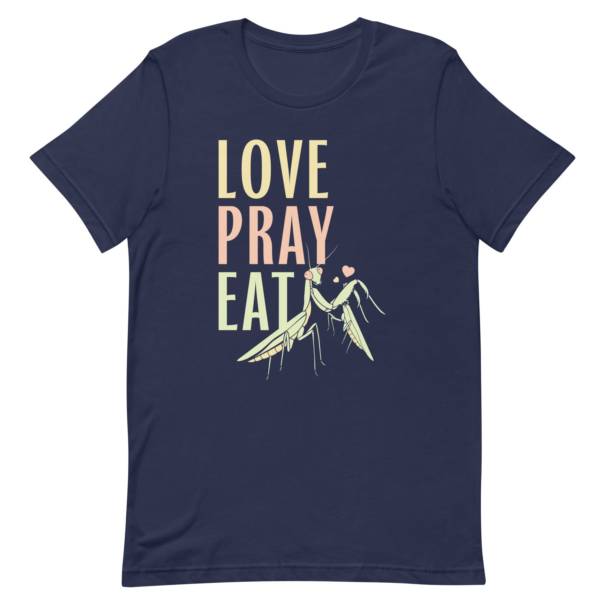 Love Pray Eat Men's Signature Tee Hoodie, Sweatshirt | PureTeeCo.com (Image 3)