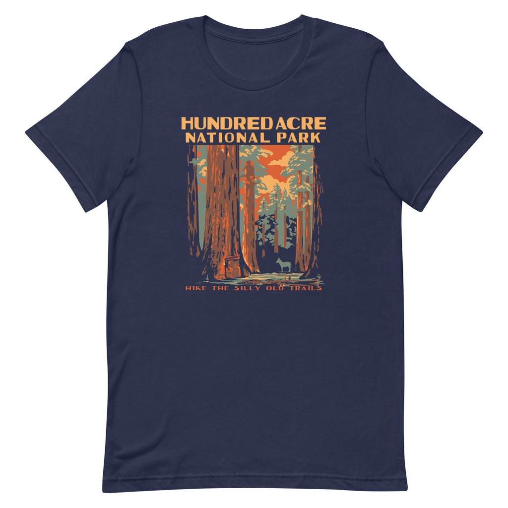 Hundred Acre National Park Men's Signature Tee Hoodie, Sweatshirt | PureTeeCo.com (Image 2)