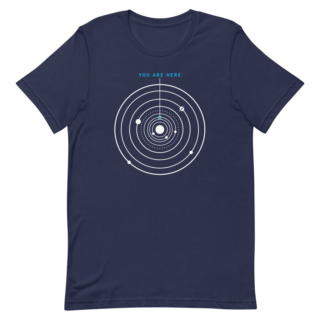 You Are Here Men's Signature Tee Hoodie, Sweatshirt | PureTeeCo.com (Image 2)
