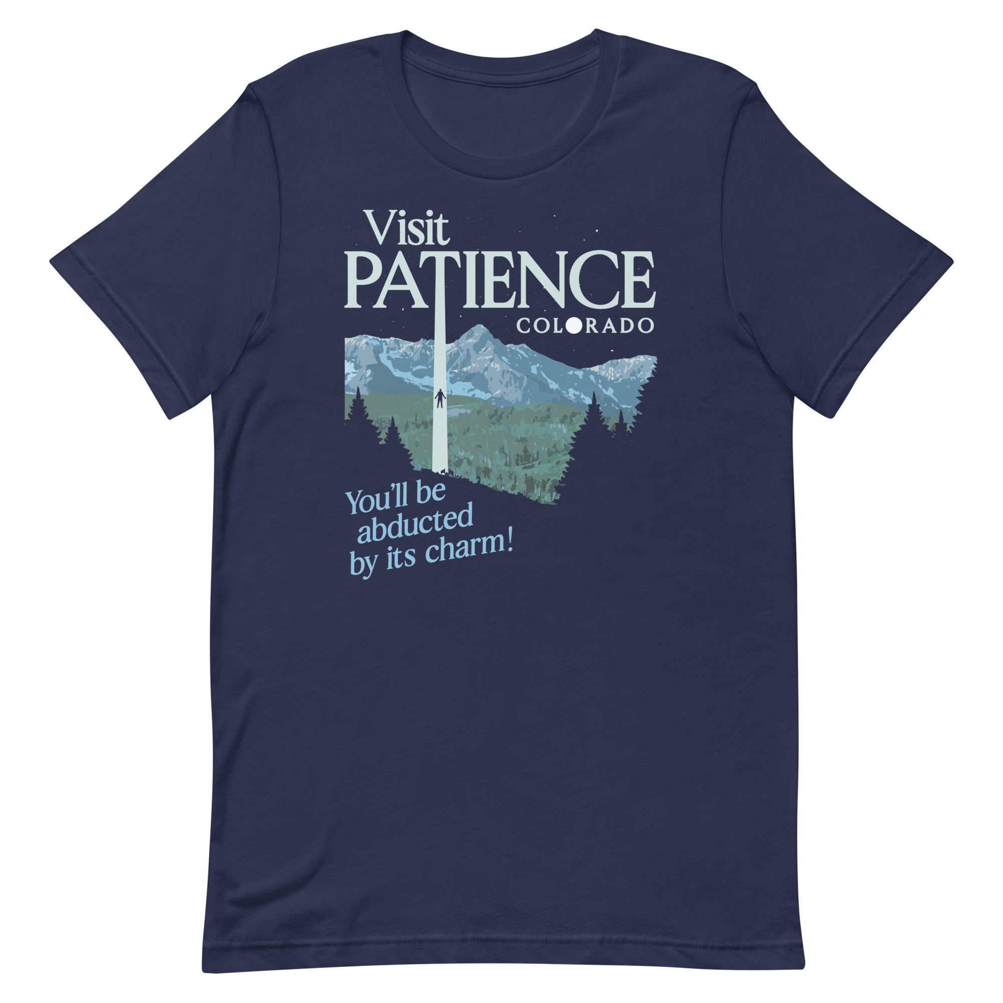Visit Patience Colorado Men's Signature Tee Hoodie, Sweatshirt | PureTeeCo.com (Image 1)