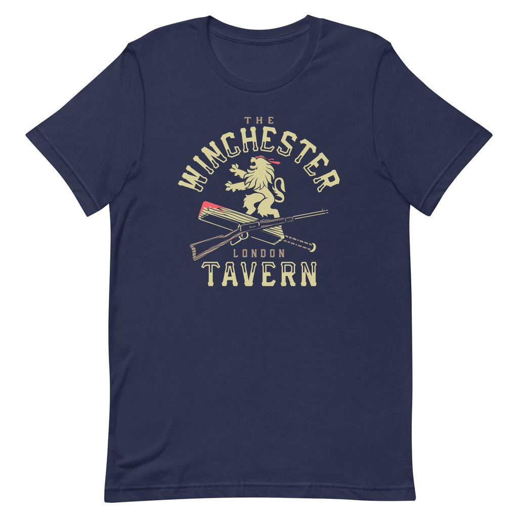 The Winchester Tavern Men's Signature Tee Hoodie, Sweatshirt | PureTeeCo.com (Image 2)