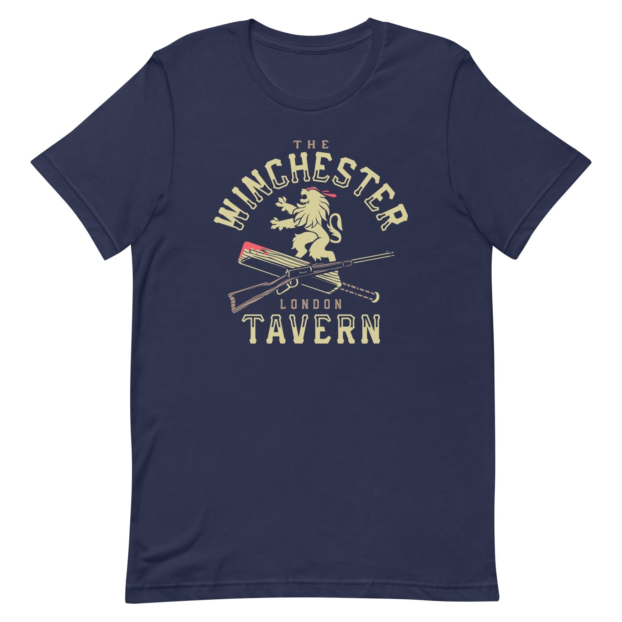 The Winchester Tavern Men's Signature Tee Hoodie, Sweatshirt | PureTeeCo.com (Image 2)