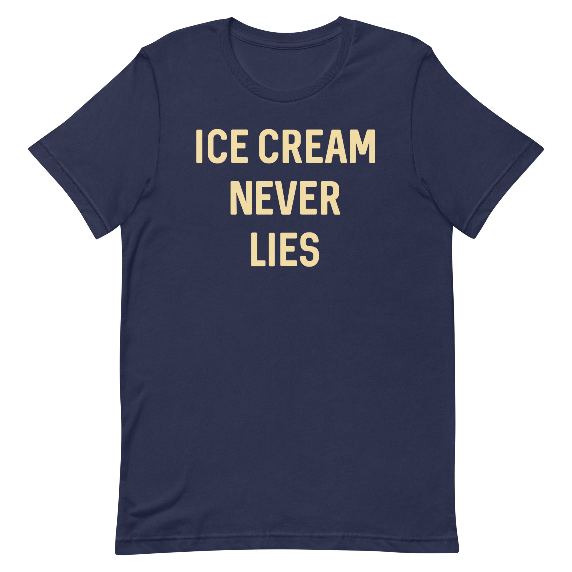 Ice Cream Never Lies Men's Signature Tee Hoodie, Sweatshirt | PureTeeCo.com (Image 2)