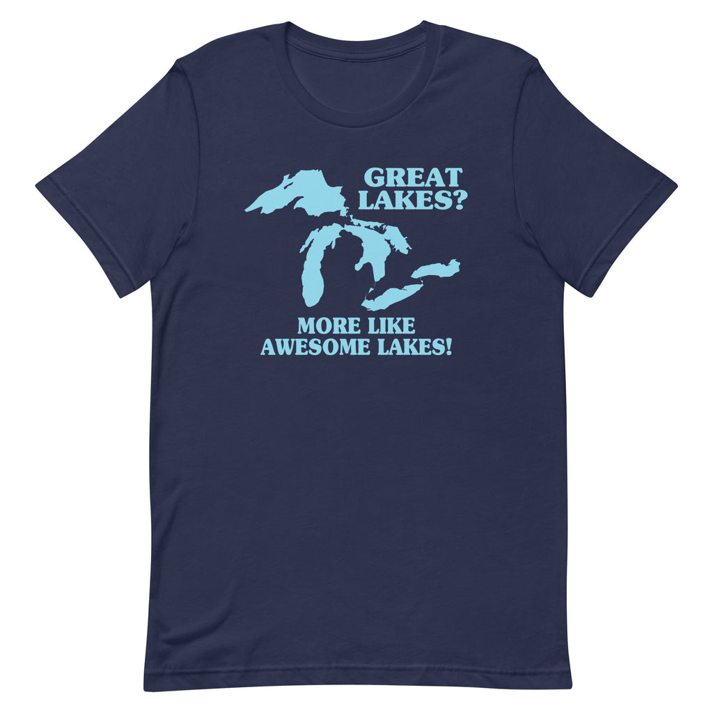 Great Lakes? Men's Signature Tee Hoodie, Sweatshirt | PureTeeCo.com (Image 2)