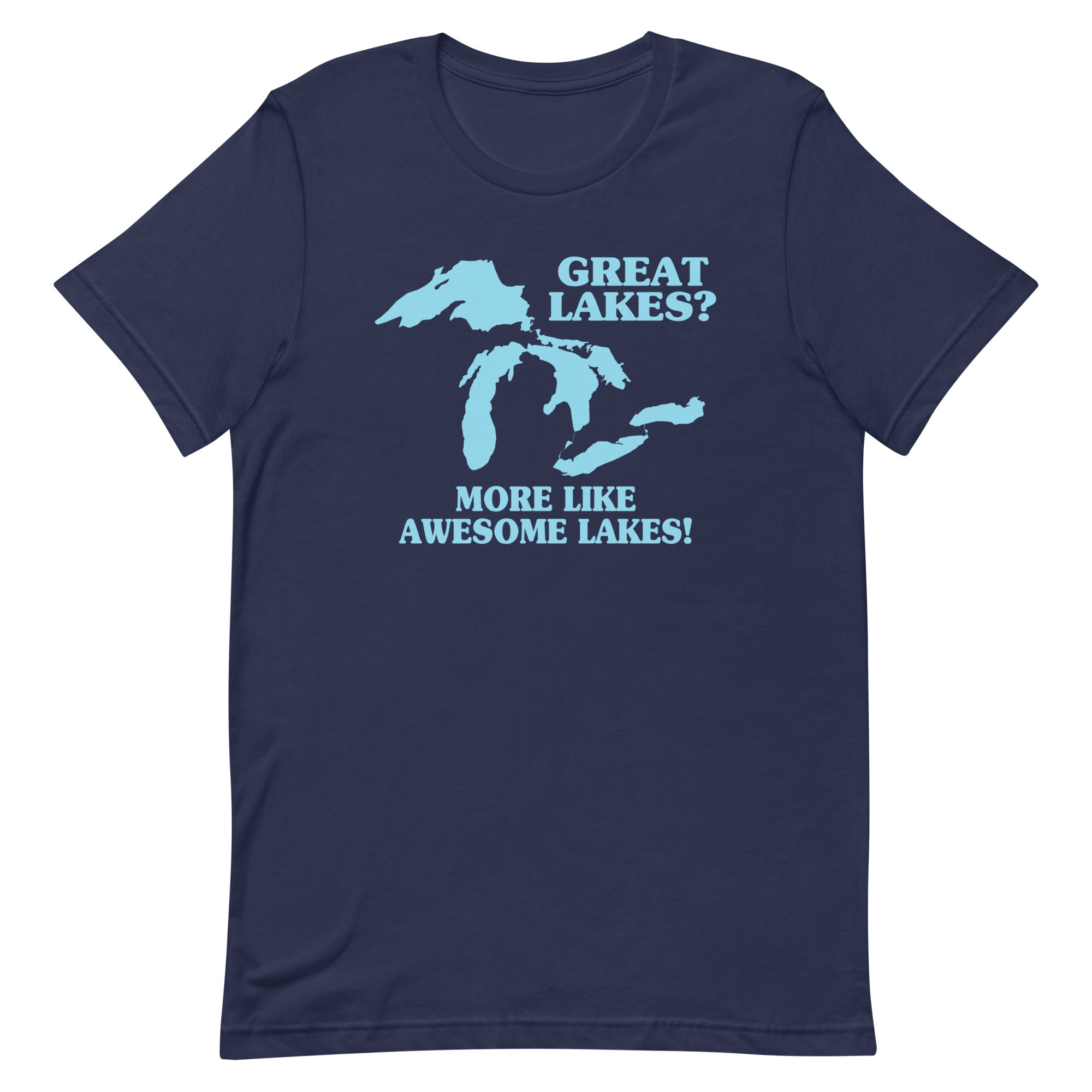 Great Lakes? Men's Signature Tee Hoodie, Sweatshirt | PureTeeCo.com (Image 2)