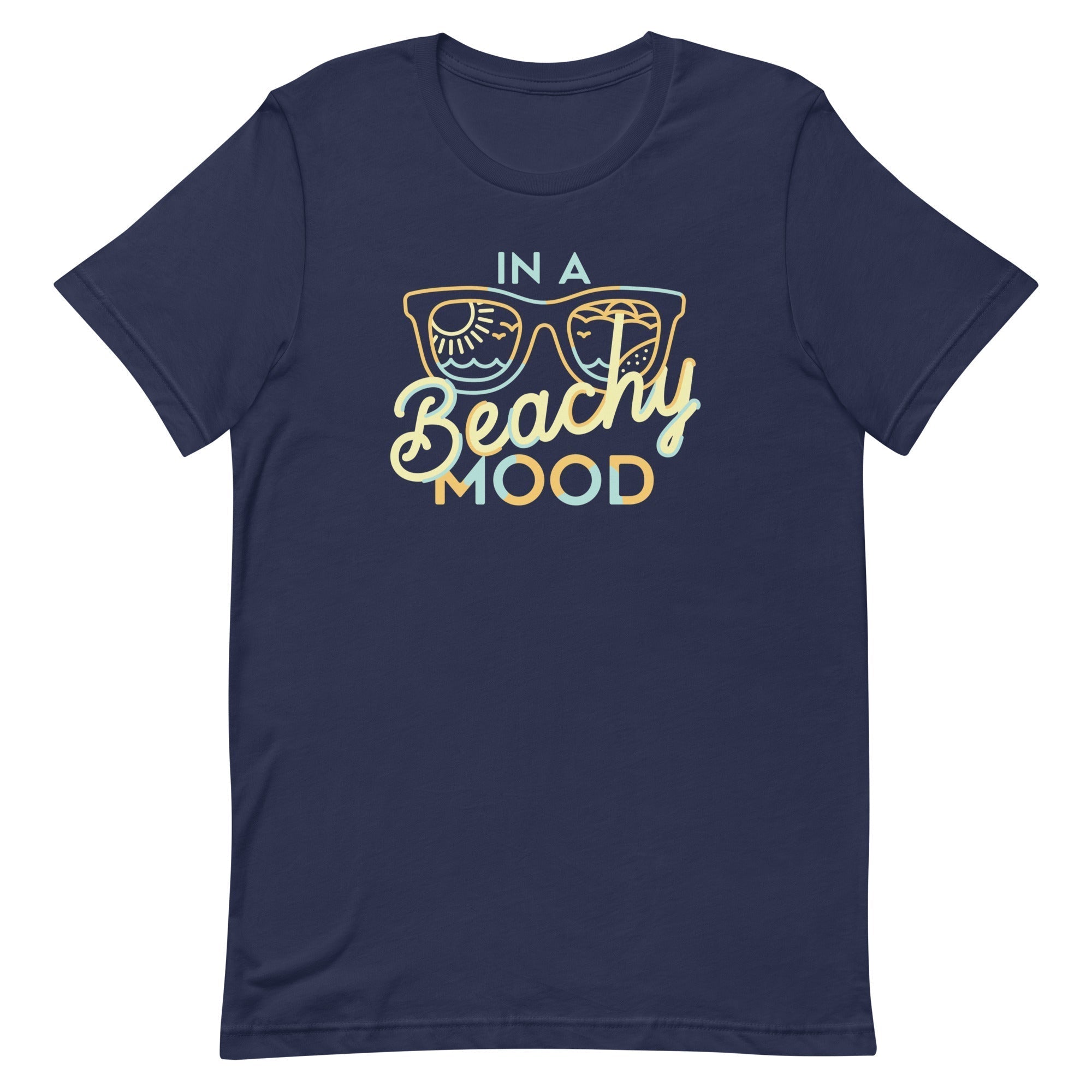 In A Beachy Mood Men's Signature Tee Hoodie, Sweatshirt | PureTeeCo.com (Image 2)