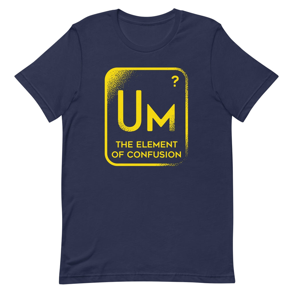 The Element Of Confusion Men's Signature Tee Hoodie, Sweatshirt | PureTeeCo.com (Image 2)
