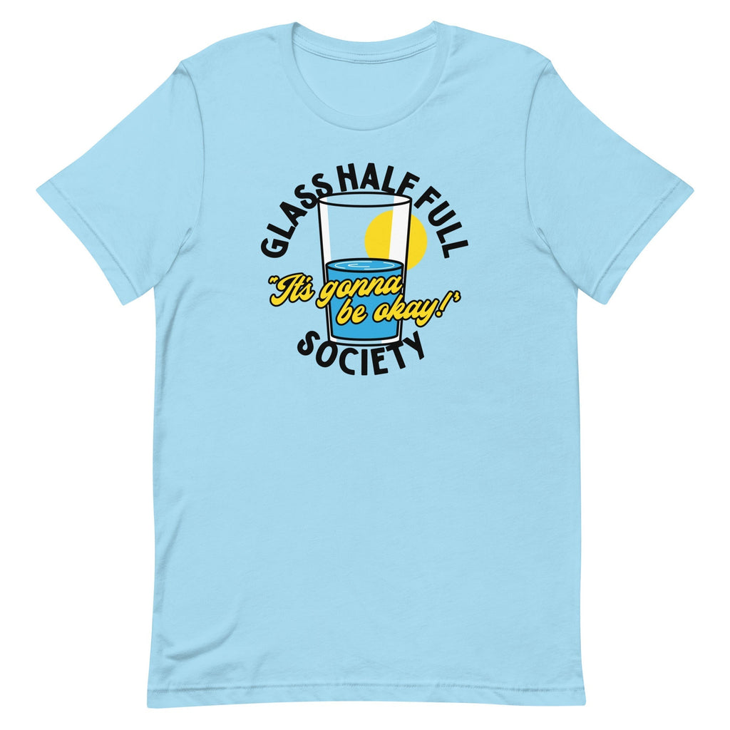 Glass Half Full Society Men's Signature Tee Hoodie, Sweatshirt | PureTeeCo.com (Image 4)