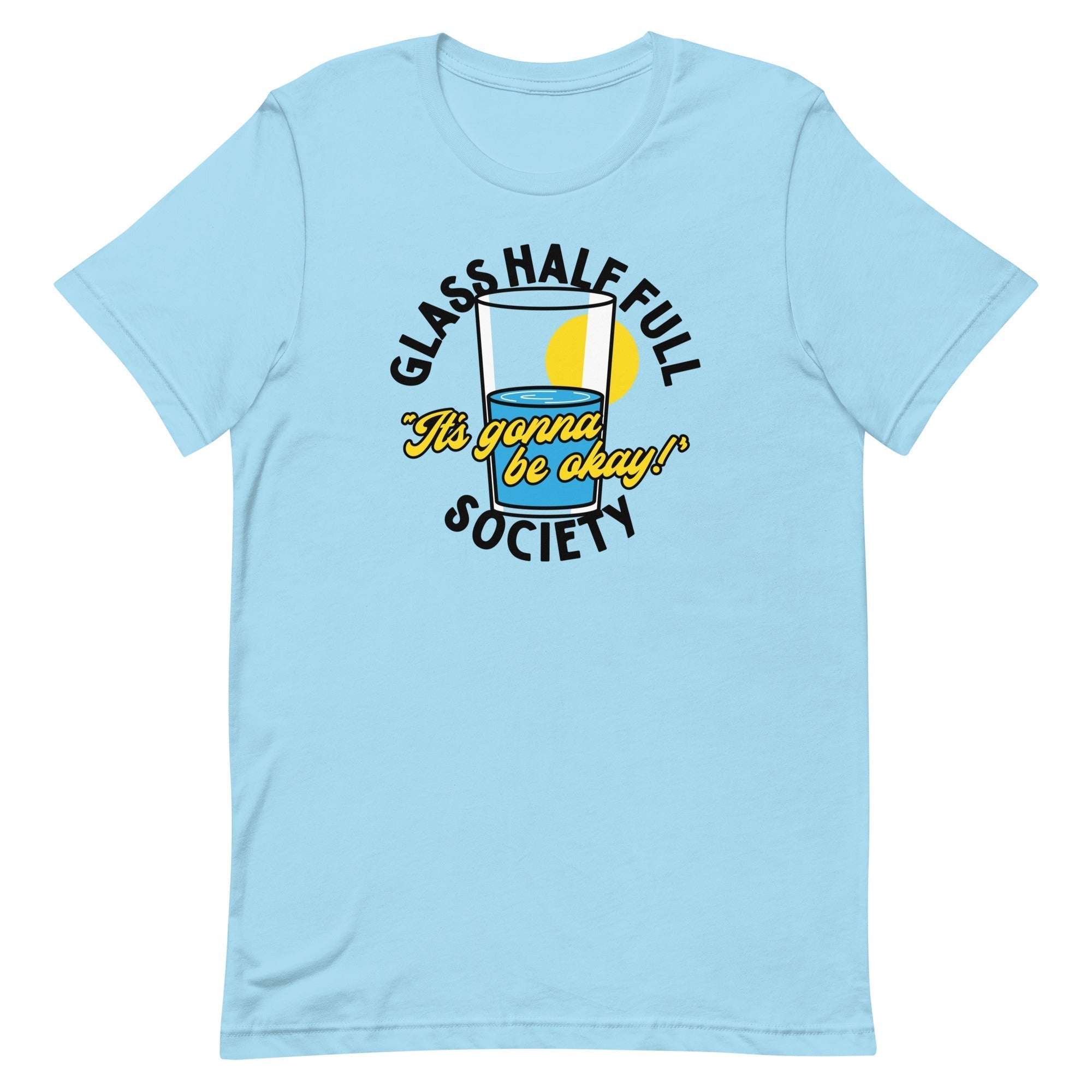 Glass Half Full Society Men's Signature Tee Hoodie, Sweatshirt | PureTeeCo.com (Image 4)