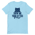 Show Me Your Kitties Men's Signature Tee Hoodie, Sweatshirt | PureTeeCo.com (Image 1)