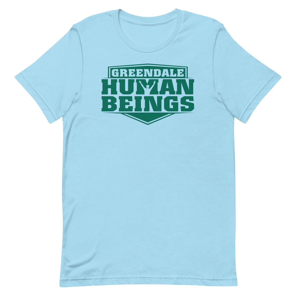 Greendale Human Beings Men's Signature Tee Hoodie, Sweatshirt | PureTeeCo.com (Image 3)