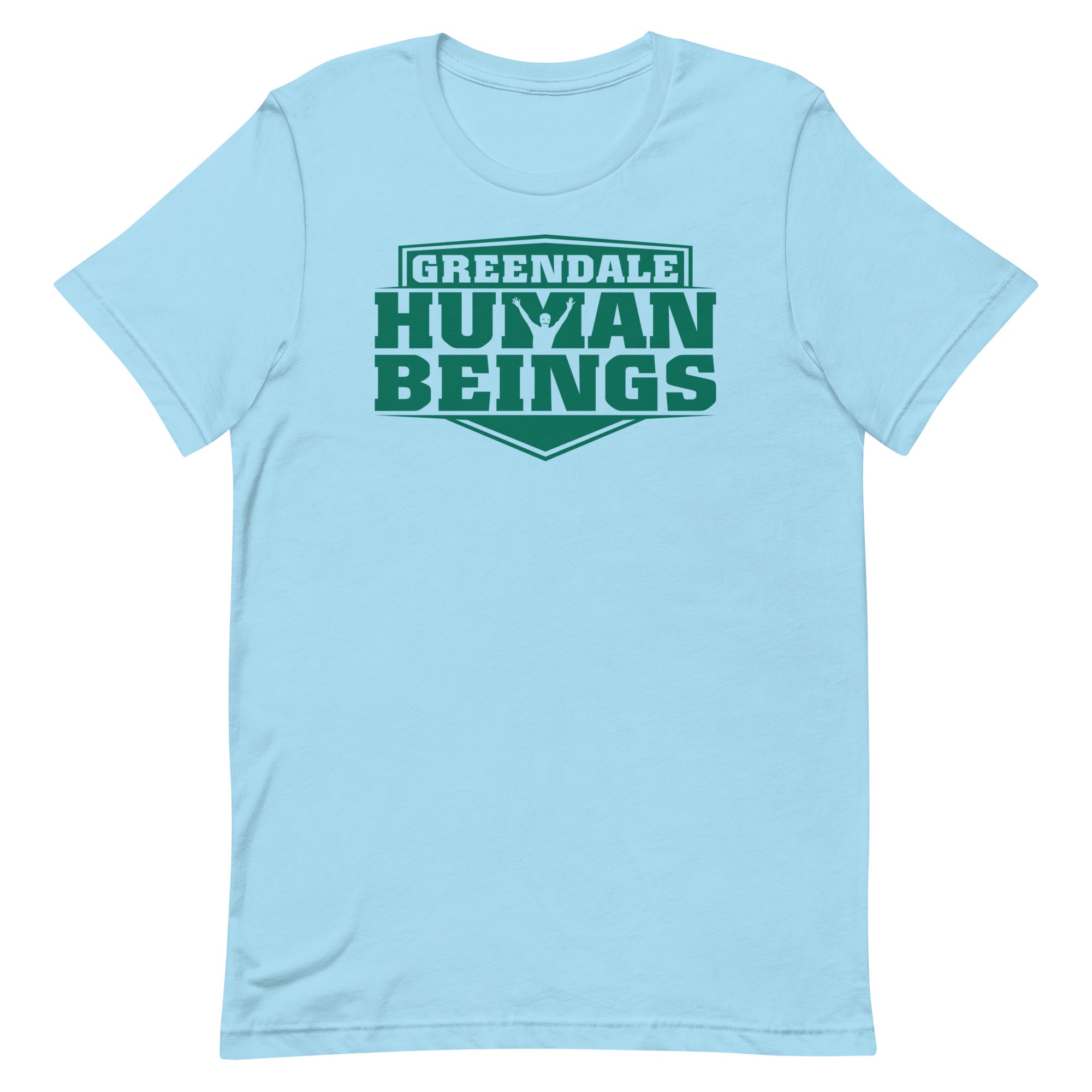 Greendale Human Beings Men's Signature Tee Hoodie, Sweatshirt | PureTeeCo.com (Image 3)