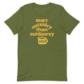 More Outsidey Than Outdoorsy Men's Signature Tee Hoodie, Sweatshirt | PureTeeCo.com (Image 1)