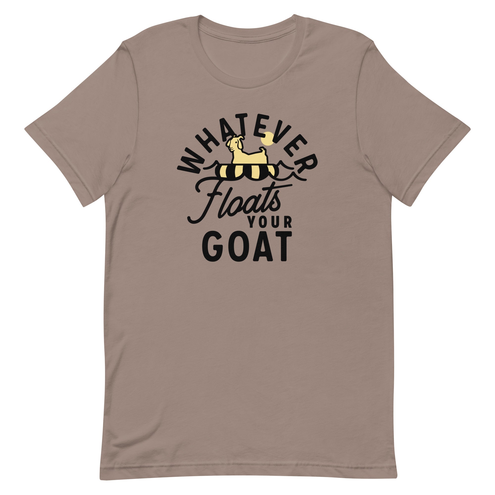 Whatever Floats Your Goat Men's Signature Tee Hoodie, Sweatshirt | PureTeeCo.com (Image 3)