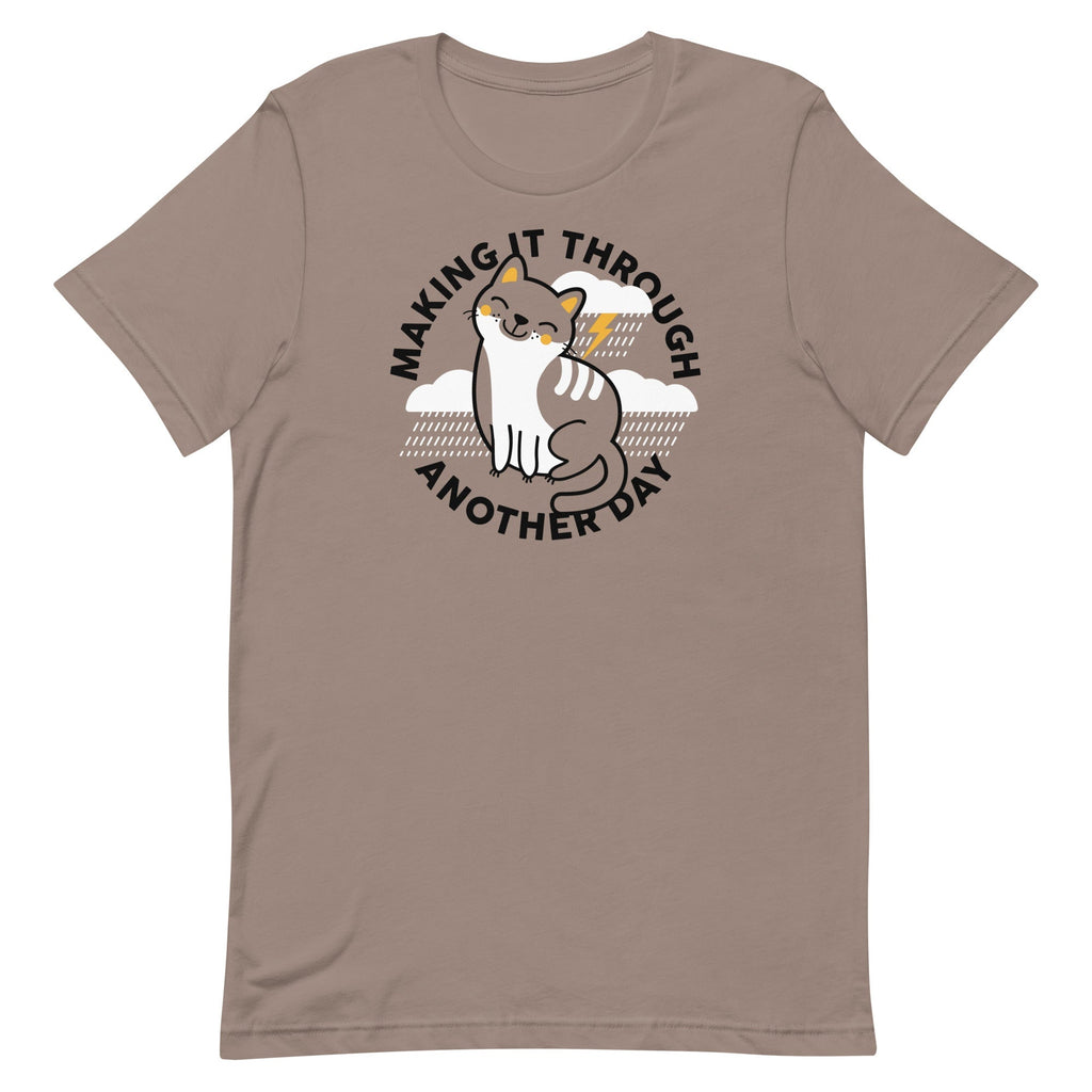 Making It Through Another Day Men's Signature Tee Hoodie, Sweatshirt | PureTeeCo.com (Image 2)