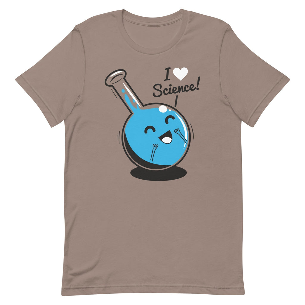 I Heart Science Men's Signature Tee Hoodie, Sweatshirt | PureTeeCo.com (Image 4)