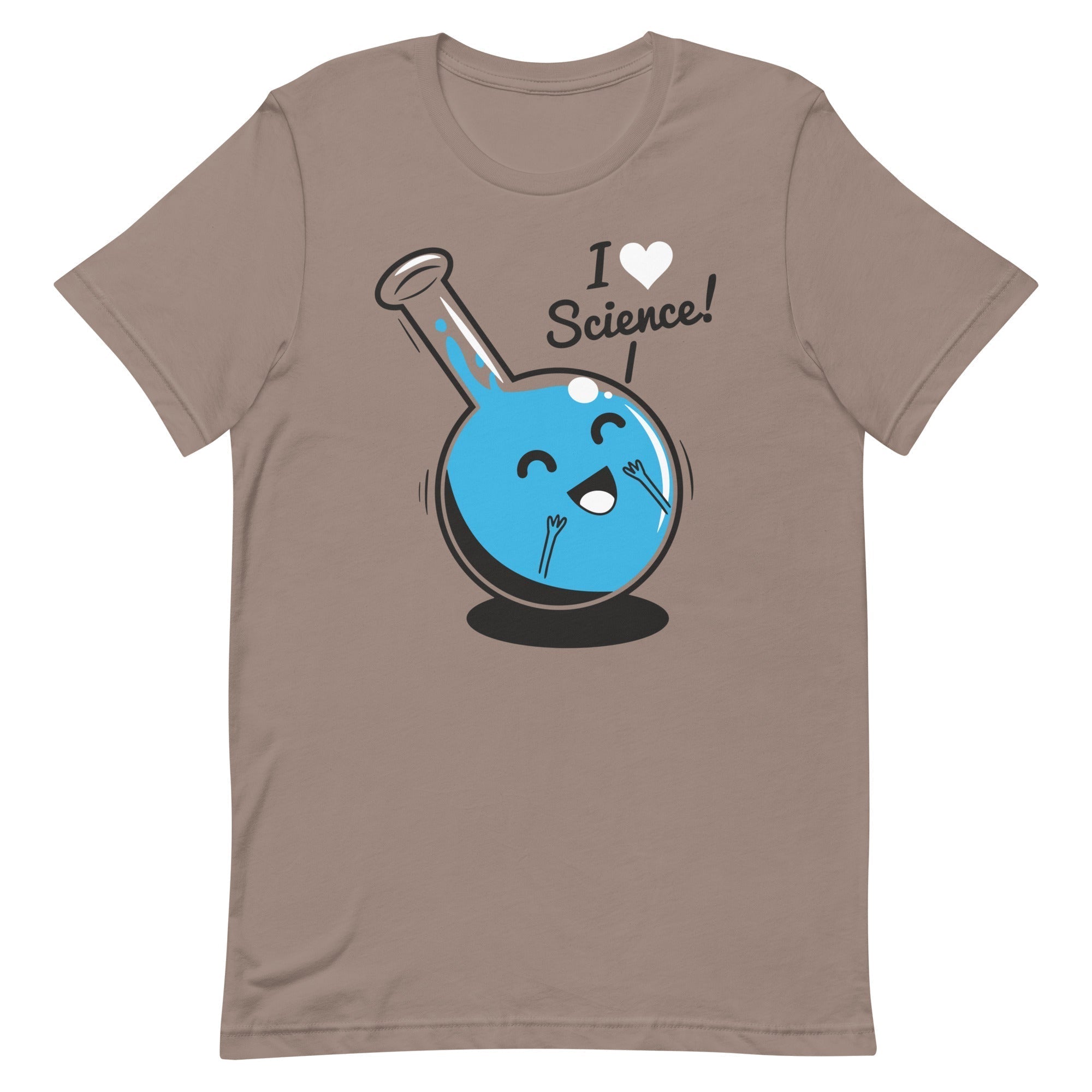 I Heart Science Men's Signature Tee Hoodie, Sweatshirt | PureTeeCo.com (Image 4)